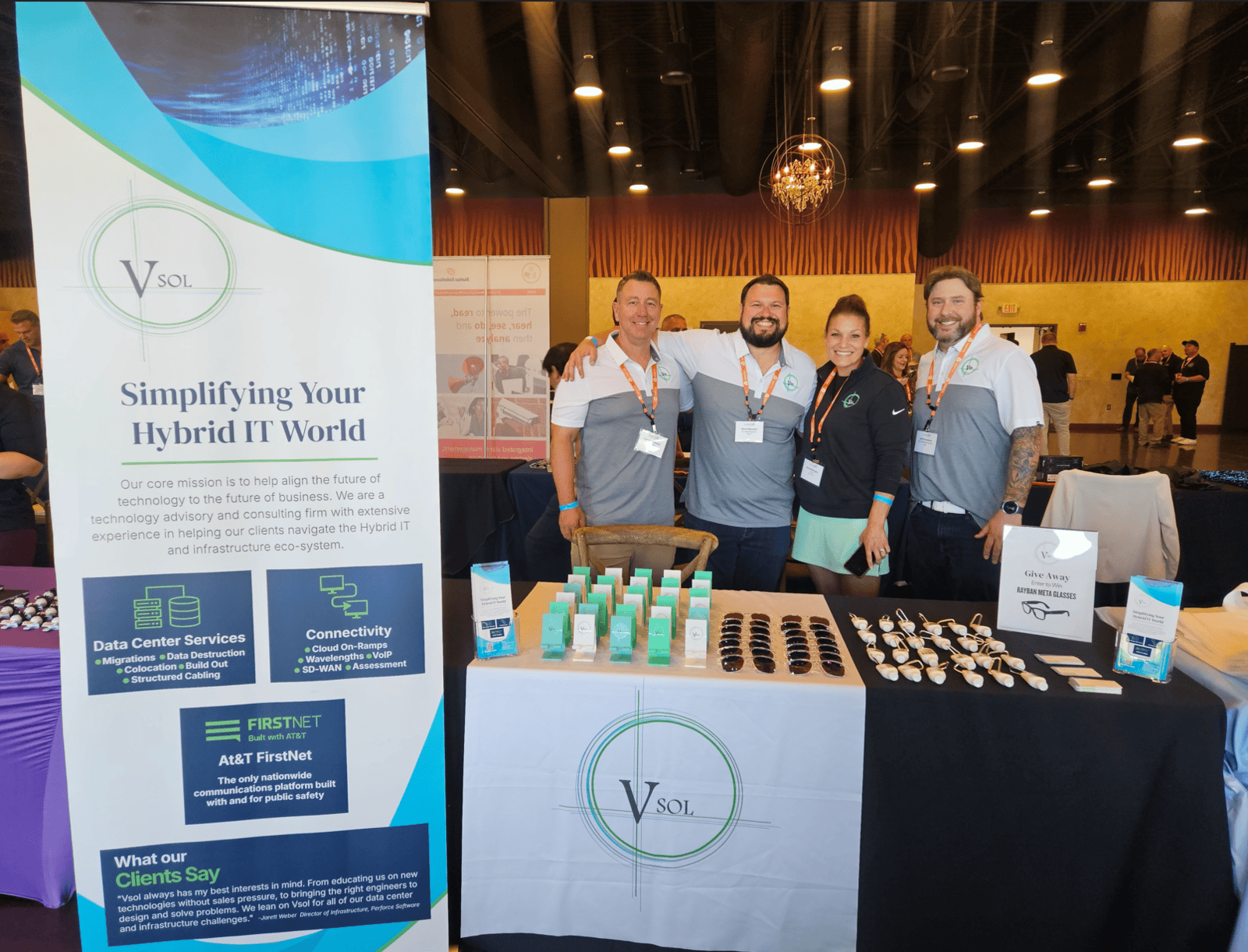 Contact us Vsol team at a convention